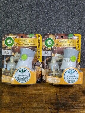 Air Wick Fragrance Diffuser Starter Kit Brown Sugar & Vanilla Bundle Of Two